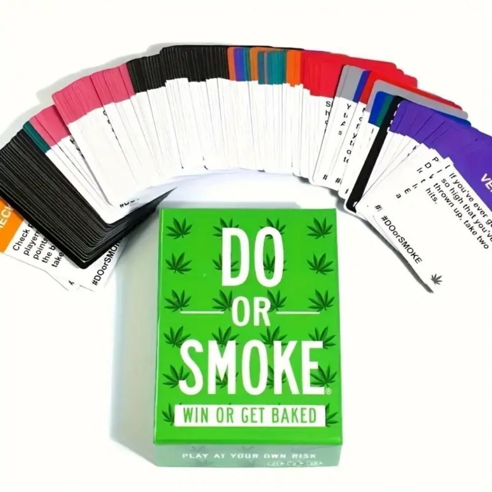 Adult 420 Smoking Party Card Game -C